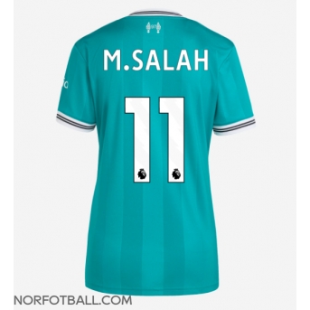 Billige Fotballdrakt Liverpool Mohamed Salah #11 Replika Tredjedrakt Dame 2025-26 Kortermet
